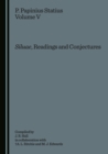Image for P. Papinius Statius.: (Siluae, readings and conjectures)