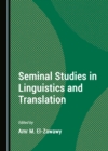 Image for Seminal Studies in Linguistics and Translation