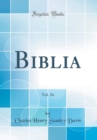 Image for Biblia, Vol. 16 (Classic Reprint)