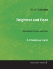Image for Brightest and Best - Sheet Music for Voice and Piano - A Christmas Carol