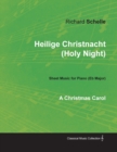 Image for Heilige Christnacht (Holy Night) - A Christmas Carol - Sheet Music for Piano (Eb Major)