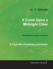 Image for It Came Upon a Midnight Clear - A Carol for Christmas and Easter - Sheet Music for Voice and Piano