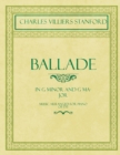 Image for Ballade - In G Minor and G Major - Sheet Music for Piano - Op.170