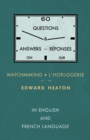 Image for 60 Questions and Answers on Watchmaking - In English and French Language