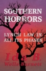 Image for Southern Horrors - Lynch Law in All Its Phases