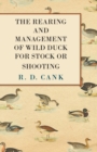 Image for Rearing and Management of Wild Duck for Stock or Shooting