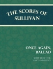 Image for Sullivan&#39;s Scores - Once Again, Ballad - Sheet Music for Voice and Piano