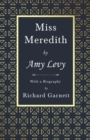 Image for Miss Meredith: With a Biography by Richard Garnett