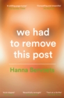 Image for We had to remove this post