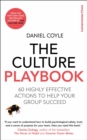 Image for The culture playbook: 60 highly effective actions to help your group succeed
