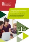 Image for Equality and inclusion in education: An extract from the Handbook for Education Professionals: The Bristol Guide 2018/19