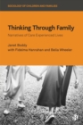 Image for Thinking through family  : narratives of care experienced lives
