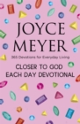Image for Closer to God Each Day Devotional