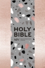 Image for NIV Pocket Rose Gold Terrazzo Soft-tone Bible with Zip