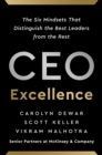 Image for CEO excellence  : the six mindsets that distinguish the best leaders from the rest