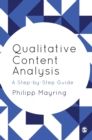 Image for Qualitative content analysis  : a step-by-step guide
