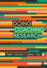 Doing Coaching Research - Jackson, Peter