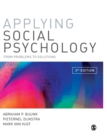 Image for Applying social psychology  : from problems to solutions