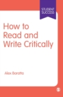 Image for How to Read and Write Critically