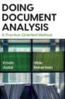 Image for Doing document analysis  : a practice-oriented method