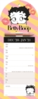 Image for Betty Boop Week-to-View Magnetic Memo Slim Calendar 2021