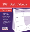 Image for Essential Week-to-View Easel Desk Calendar 2021