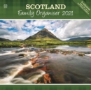 Image for Scotland Family Organiser Square Wall Planner Calendar 2021