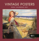 Image for Vintage Posters National Railway Museum Easel Desk Calendar 2021