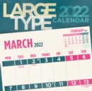 Image for Large Type Square Wall Calendar 2022