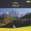 Image for Italy National Geographic Square Wall Calendar 2022