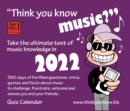 Image for Think You Know Music Box Calendar 2022