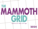 Image for Mammoth Grid Square Wall Calendar 2024