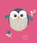 Image for Owl Square Pocket Diary 2024