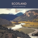 Image for Scotland Poster Art National Railway Museum Wiro Wall Calendar 2025