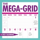 Image for Mega Grid Sunday Start Square Wall Calendar 2025