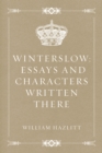 Image for Winterslow: Essays and Characters Written There