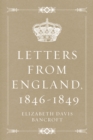 Image for Letters from England, 1846-1849