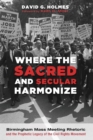 Image for Where the Sacred and Secular Harmonize