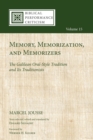 Image for Memory, Memorization, and Memorizers