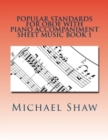 Image for Popular Standards For Oboe With Piano Accompaniment Sheet Music Book 1