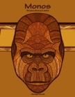 Image for Monos libro para colorear para adultos 1