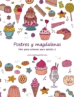 Image for Postres y magdalenas libro para colorear para adultos 2
