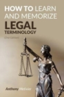 Image for How To Learn And Memorize Legal Terminology