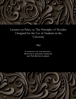 Image for Lectures on Paley; Or, the Principles of Morality