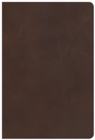 Image for CSB Single-Column Personal Size Bible, Brown Genuine Leather