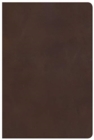 Image for KJV Large Print Personal Size Reference Bible, Brown Genuine Leather