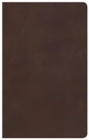 Image for KJV Ultrathin Reference Bible, Brown Genuine Leather
