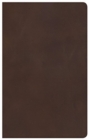 Image for KJV Ultrathin Reference Bible, Brown Genuine Leather, Indexed