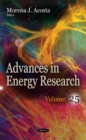 Image for Advances in Energy Research : Volume 25