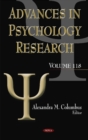 Image for Advances in Psychology Research : Volume 118
